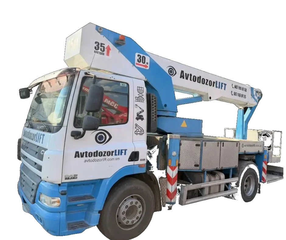 Автовишка АГП-35 (DAF) — аренда в Киеве